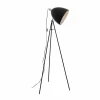 Lampes Vintages & Rétros-Luminaires Eglo Lampadaire Eglo MAREPERLA Noir, 1 lumière