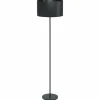 Lampes En Tissu-Luminaires Eglo Lampadaire Eglo MASERLO Noir, 1 lumière