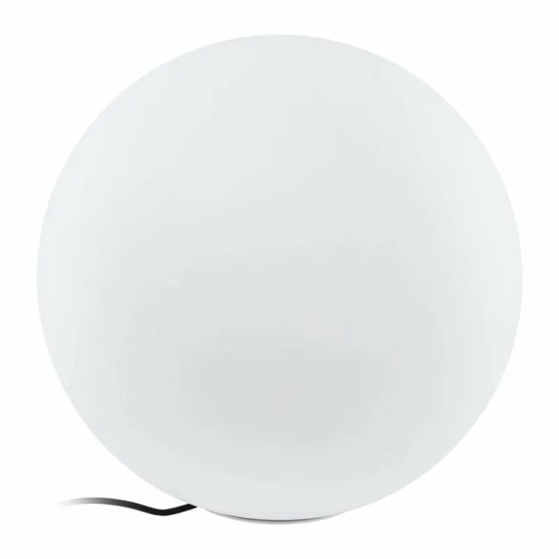 Lampes À Boules-Luminaires Eglo Lampadaire EGLO MONTEROLO Blanc, 1 lumière