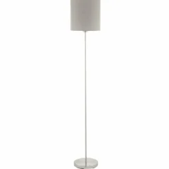 Lampes En Tissu-Luminaires Eglo Lampadaire Eglo PASTERI Nickel mat, 1 lumière