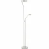 Luminaires Eglo Lampadaire Eglo SARRIONE LED Nickel mat, 3 lumières* Lampadaires Et Lampes Sur Pied
