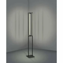 Luminaires Eglo Lampadaire Eglo SIBERIA LED Noir, 1 lumière, Télécommandes* Éclairage Led