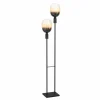 Luminaires Eglo Lampadaire Eglo VALDEMORO Noir, 2 lumières* Lampadaires Et Lampes Sur Pied