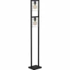 Lampes Industrielles-Luminaires Eglo Lampadaire Eglo-Leuchten JUBILY Noir, 2 lumières