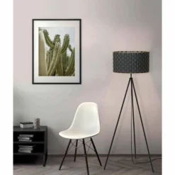 Lampes En Tissu-Luminaires Eglo Lampadaire Eglo-Leuchten MARASALES Noir, 1 lumière