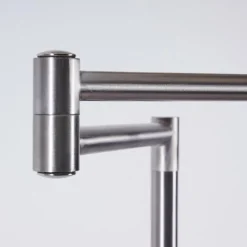 Lampes En Tissu-hofstein Lampadaire Eleshult Chrome, 1 lumière