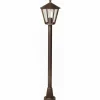 Luminaires Albert Leuchten Lampadaire extérieur Albert 129 Brun, Laiton, 1 lumière