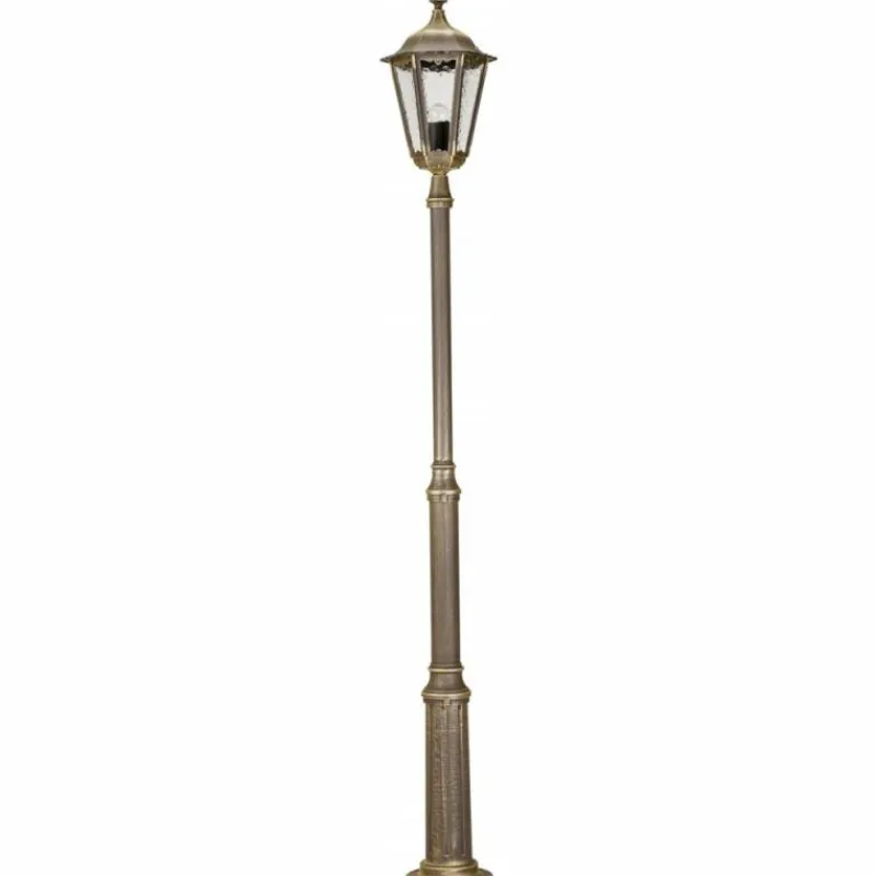 Luminaires Albert Leuchten Lampadaire extérieur Albert 147 Brun, Laiton, 1 lumière