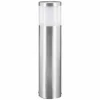 Luminaires Eglo Lampadaire extérieur Eglo BASALGO 1 LED Acier inoxydable, 1 lumière