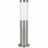 Luminaires Eglo Lampadaire extérieur Eglo HELSINKI Acier inoxydable, 1 lumière
