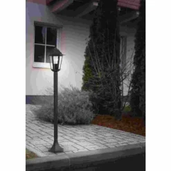 Luminaires Rustiques-Luminaires Eglo Lampadaire extérieur Eglo LATERNA 4 Noir, 1 lumière