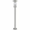 Luminaires Eglo Lampadaire extérieur Eglo LISIO Acier inoxydable, 1 lumière
