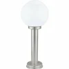 Luminaires Eglo Lampadaire extérieur Eglo NISIA Acier inoxydable, 1 lumière