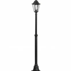 Luminaires Rustiques-Luminaires Eglo Lampadaire extérieur Eglo NAVEDO Noir, 1 lumière