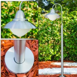 hofstein Lampadaire extérieur Eglo Sydney Acier inoxydable, 1 lumière