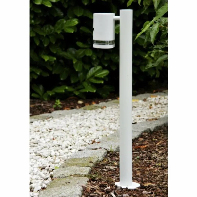Luminaires Konstsmide Lampadaire extérieur Konstsmide Modena Blanc, 1 lumière