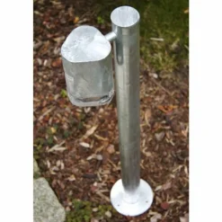 hofstein Lampadaire extérieur Konstsmide MODENA Acier inoxydable, 1 lumière