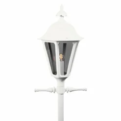 Luminaires Konstsmide Lampadaire extérieur Konstsmide Pallas Blanc, 1 lumière