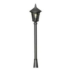 Luminaires Konstsmide Lampadaire extérieur Konstsmide Virgo Noir, 1 lumière