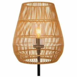 Style Boho-Chic-Luminaires Lucide lampadaire extérieur Lucide NERIDA Noir, 1 lumière
