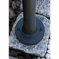 Luminaires Lucide Lampadaire extérieur Lucide ARUBA Noir, Blanc, 1 lumière