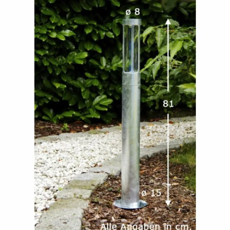 Luminaires Nordlux Lampadaire extérieur Nordlux Helix Acier inoxydable, Zingué, 1 lumière