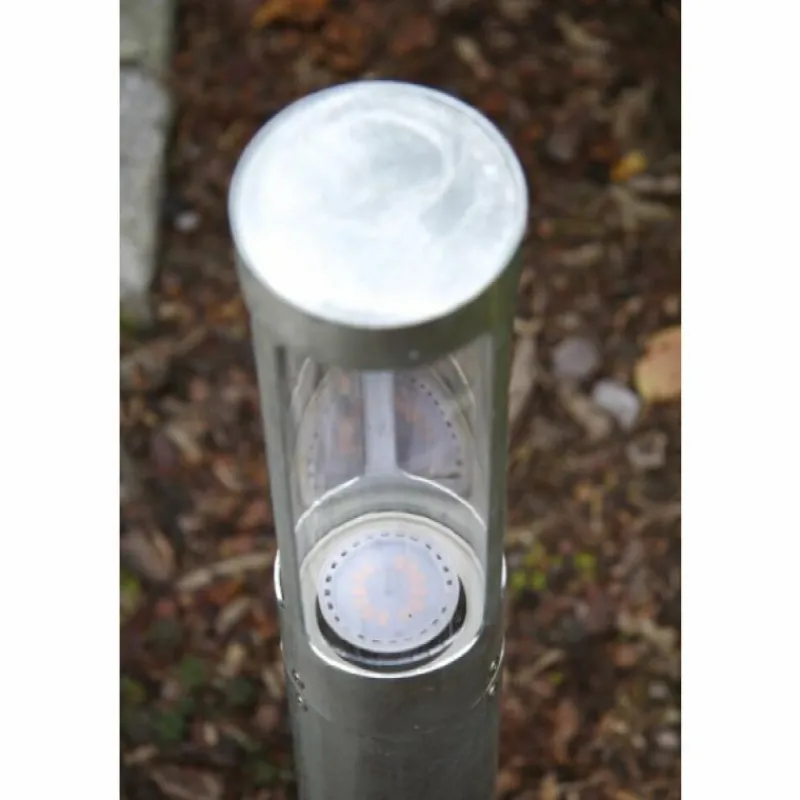 Luminaires Nordlux Lampadaire extérieur Nordlux Helix Acier inoxydable, Zingué, 1 lumière