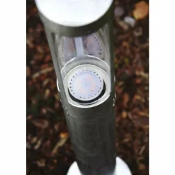 Luminaires Nordlux Lampadaire extérieur Nordlux Helix Acier inoxydable, Zingué, 1 lumière