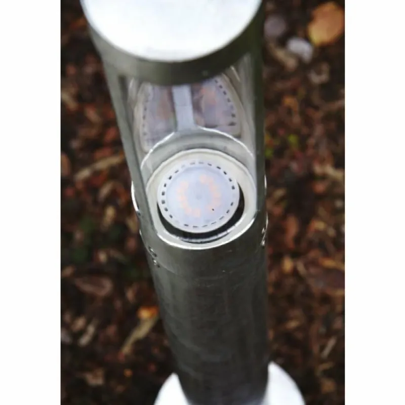 Luminaires Nordlux Lampadaire extérieur Nordlux Helix Acier inoxydable, Zingué, 1 lumière