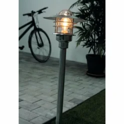 Luminaires Nordlux Lampadaire extérieur Nordlux AGGER Zingué, 1 lumière