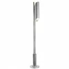 Luminaires Nordlux Lampadaire extérieur Nordlux PIN Zingué, 2 lumières