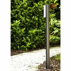 Luminaires Trio Lampadaire extérieur Trio SUEZ LED Noir, 1 lumière