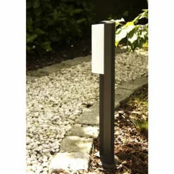 Luminaires Trio Lampadaire extérieur Trio SUEZ LED Noir, 1 lumière