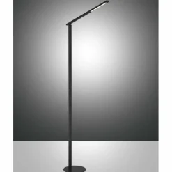 Luminaires Fabas Luce Lampadaire Fabas Luce Ideal LED Noir, 1 lumière* Éclairage Led