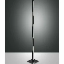 Luminaires Fabas Luce Lampadaire Fabas Luce Ling LED Noir, 1 lumière* Éclairage Led