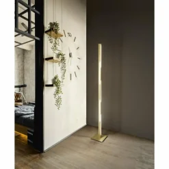 Luminaires Fabas Luce Lampadaire Fabas Luce Ling LED Laiton, 1 lumière* Éclairage Led