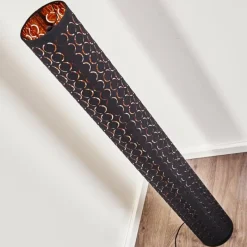 Lampes En Tissu-hofstein Lampadaire Faborg Noir, 2 lumières