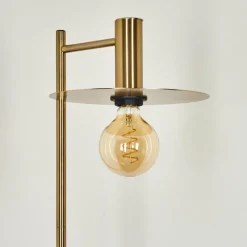 hofstein Lampadaire Faido Laiton, 1 lumière