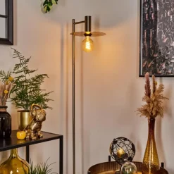 hofstein Lampadaire Faido Laiton, 1 lumière