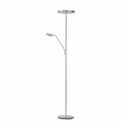 FHL easy Lampadaire Fabi LED Nickel mat, 1 lumière* Lampadaires Et Lampes Sur Pied