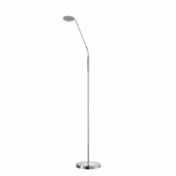 FHL easy Lampadaire Luna LED Nickel mat, 1 lumière* Éclairage Led
