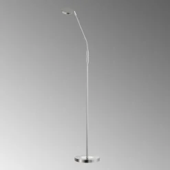 FHL easy Lampadaire Luna LED Nickel mat, 1 lumière* Éclairage Led