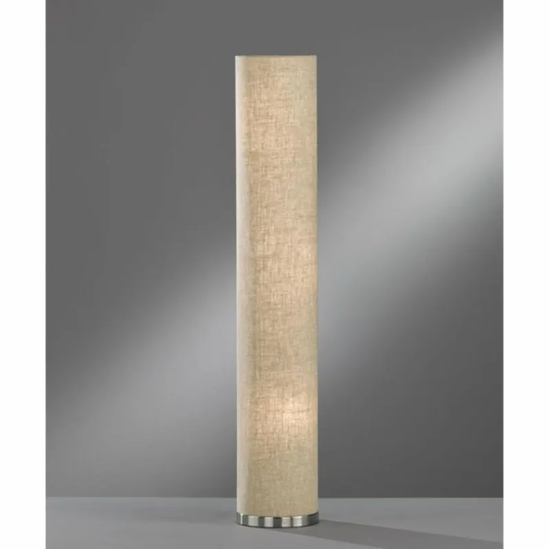 Luminaires Fischer & Honsel Lampadaire Fischer & Honsel Thor Nickel mat, 3 lumières* Lampadaires Et Lampes Sur Pied