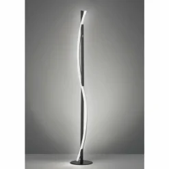 Luminaires Fischer & Honsel Lampadaire Fischer & Honsel Bridge LED Noir, 1 lumière* Lampadaires Et Lampes Sur Pied