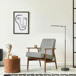 Luminaires Fischer & Honsel Lampadaire Fischer & Honsel Nami LED Noir, 1 lumière* Éclairage Led