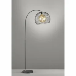 Luminaires Fischer & Honsel Lampadaire Fischer & Honsel Wire Noir, 1 lumière* Lampadaires Et Lampes Sur Pied