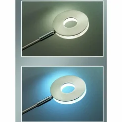 Luminaires Fischer & Honsel Lampadaire Fischer-Honsel Dent LED Nickel mat, 1 lumière* Éclairage Led