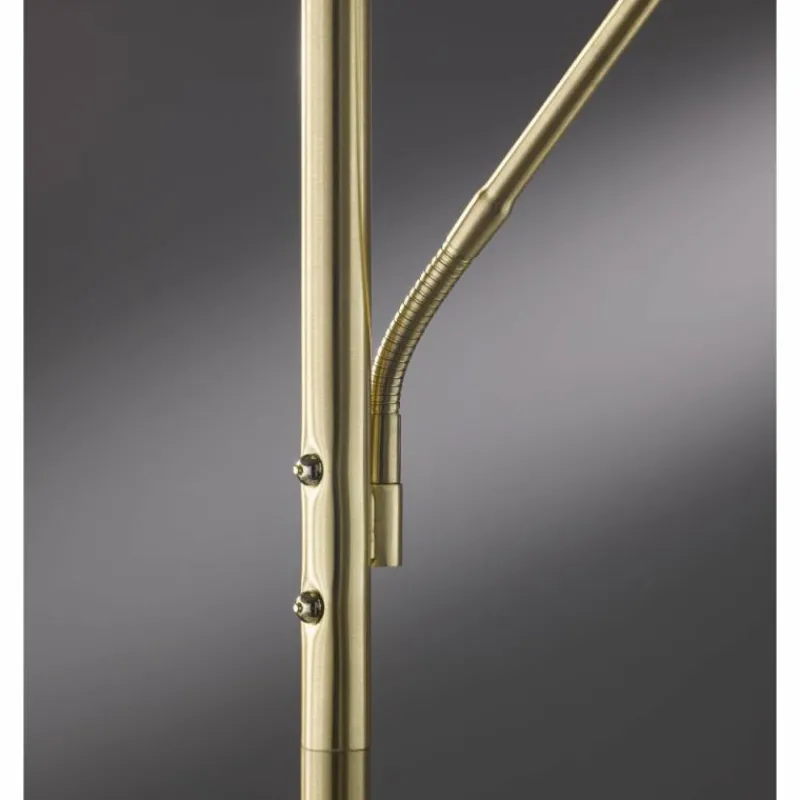 Luminaires Fischer & Honsel Lampadaire Fischer-Honsel Dent LED Laiton, 1 lumière* Lampadaires Et Lampes Sur Pied