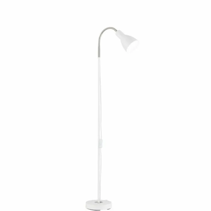 Luminaires Fischer & Honsel Lampadaire Fischer-Honsel Lolland Crème, 1 lumière* Lampadaires Et Lampes Sur Pied