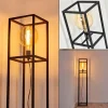Lampes Vintages & Rétros-hofstein Lampadaire Flambeau Noir, 1 lumière